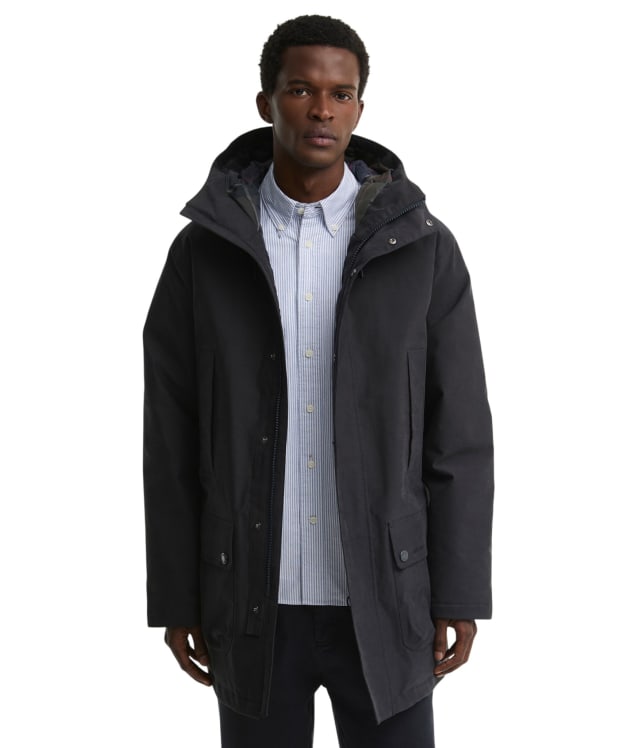 Men's Barbour Northfield Winter Waterproof Parka - Dark Navy