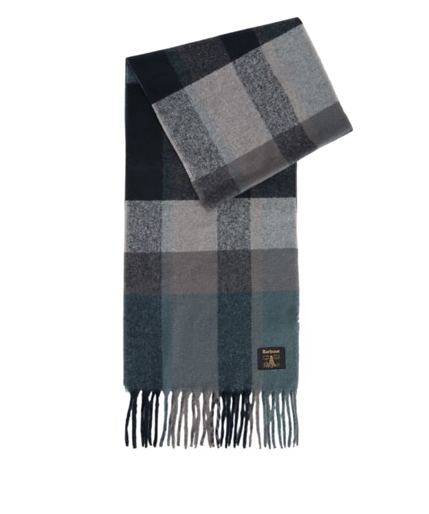 Barbour Westerdale Scarf - Dark Slate / Smoke
