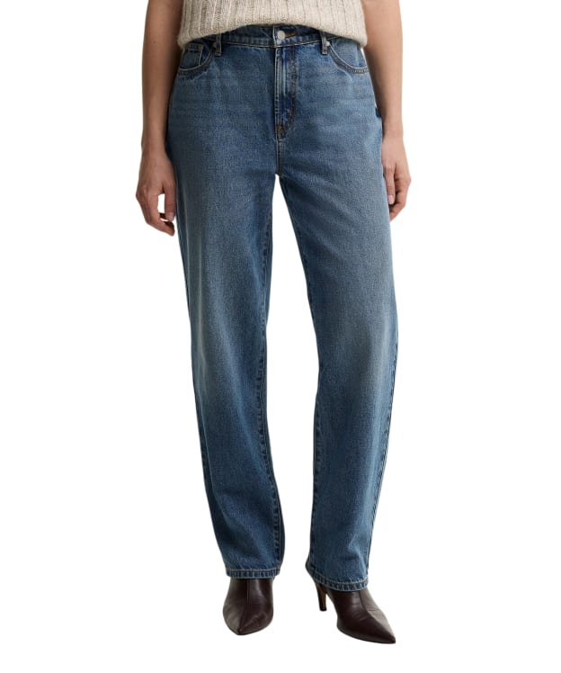 Women's Barbour Adalyn Jeans - Mid Blue