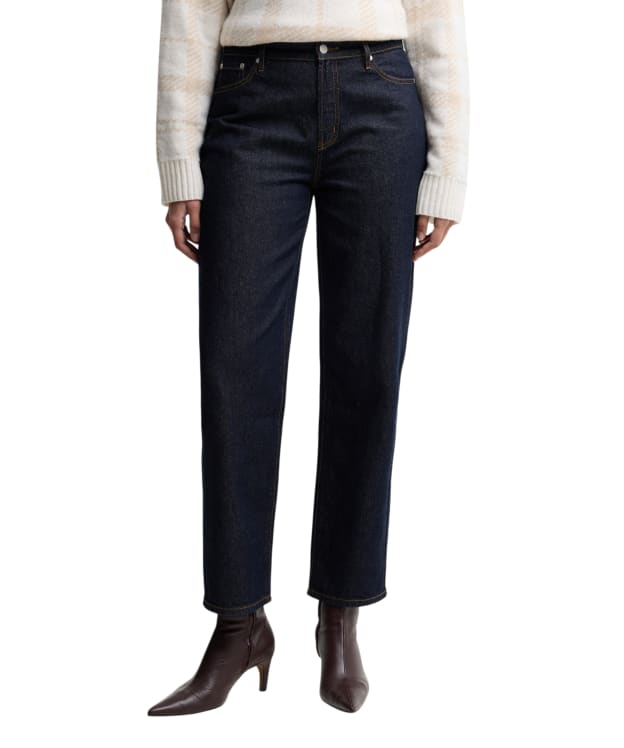 Women's Barbour Adalyn Jeans - Rinse Wash Denim