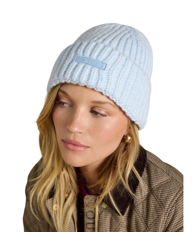 Women's Joules Chunky Beanie - Blue
