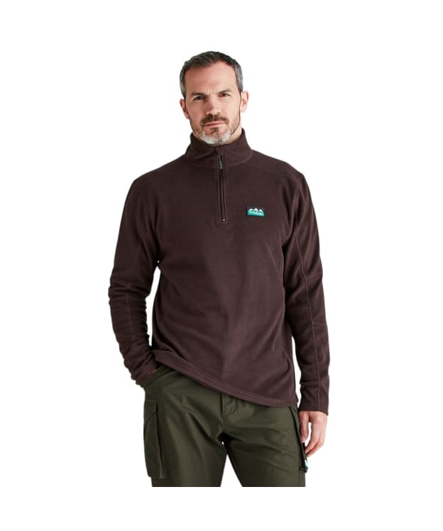 Men’s Ridgeline Narvik Fleece - Deep Bark