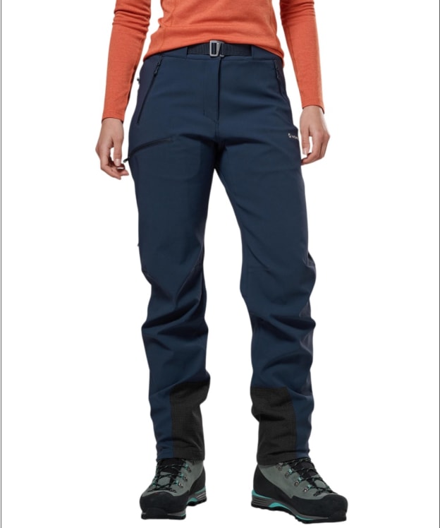 Women's Montane Tenacity XT Softshell Pants - Long Leg - Eclipse Blue