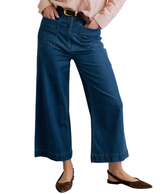 Women's Lily & Me Amelia Crop Jeans - Blue