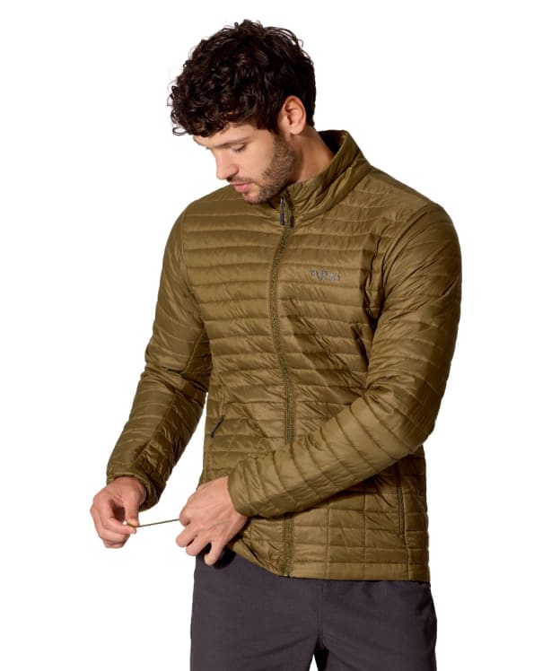 Men's Rab Microlighter Down Jacket - Oak