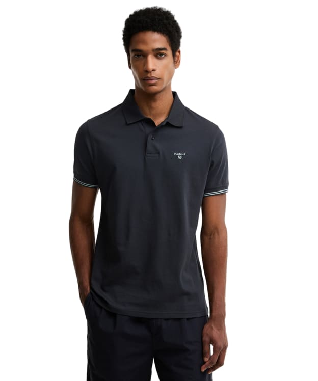 Men's Barbour Austwick Polo Shirt - Dark Navy