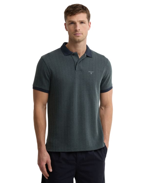 Men's Barbour Harworth Tailored Fit Polo Shirt - Dark Navy