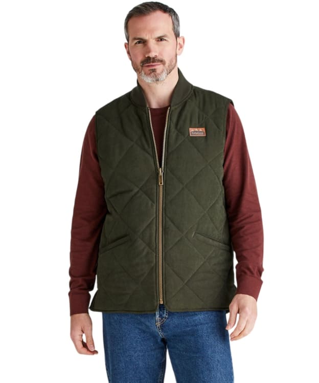 Men's Ridgeline Wester Skeld Quilted Gilet - Deep Forest