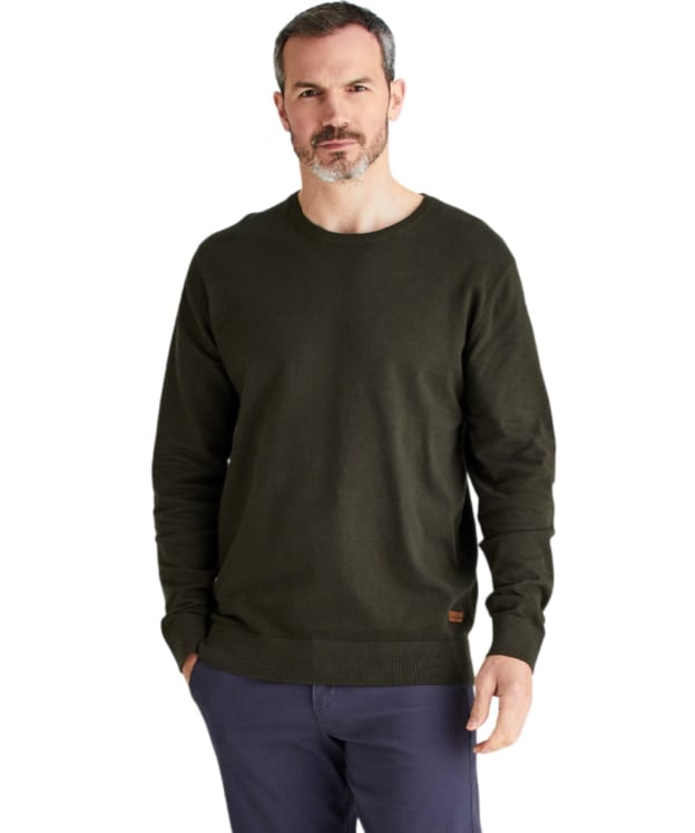 Men's Ridgeline Hartland Crew Knit - Deep Forest