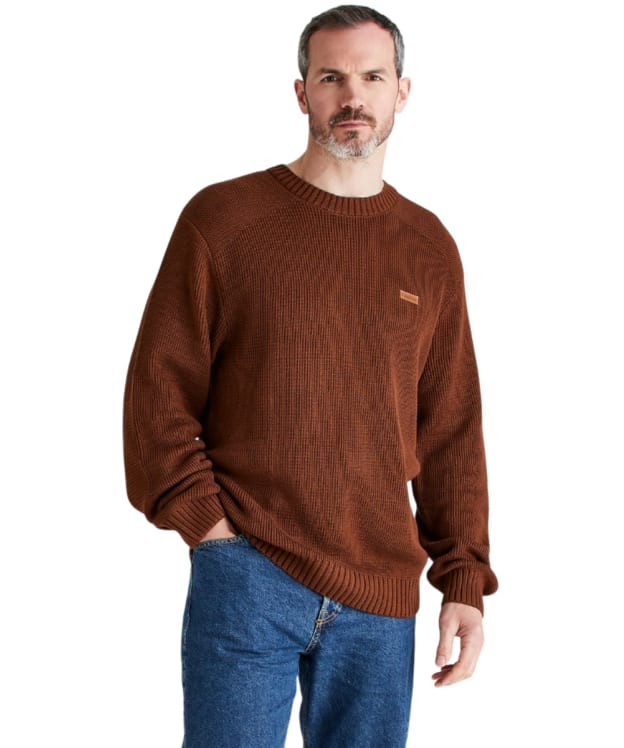 Men's Ridgeline Journeyman Knit Jumper - Nutmeg