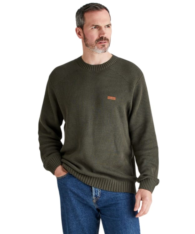 Men's Ridgeline Journeyman Knit Jumper - Moss