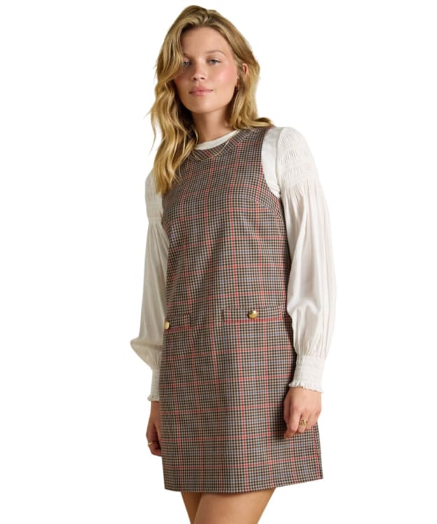 Women's Joules Beatrice Tweed Shift Dress - Hewitt Houndstooth