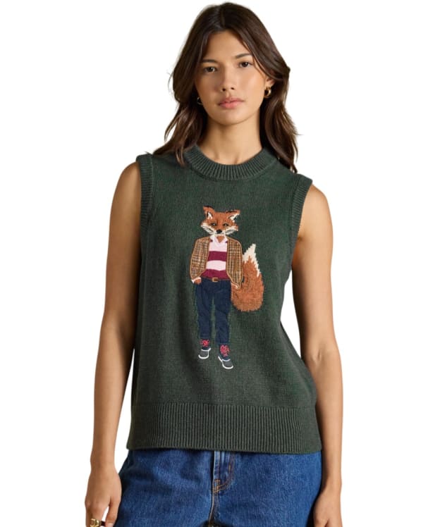 Women's Joules Jonty Knitted Tank - Green