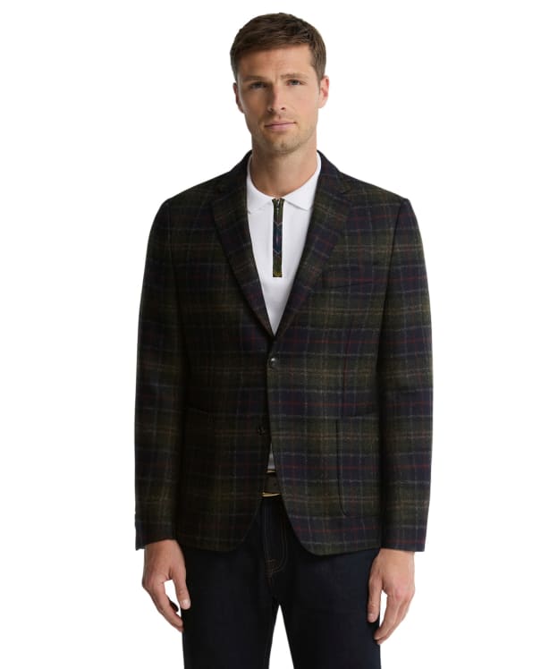 Men's Barbour Sanders Moons Tartan Blazer - Classic Tartan