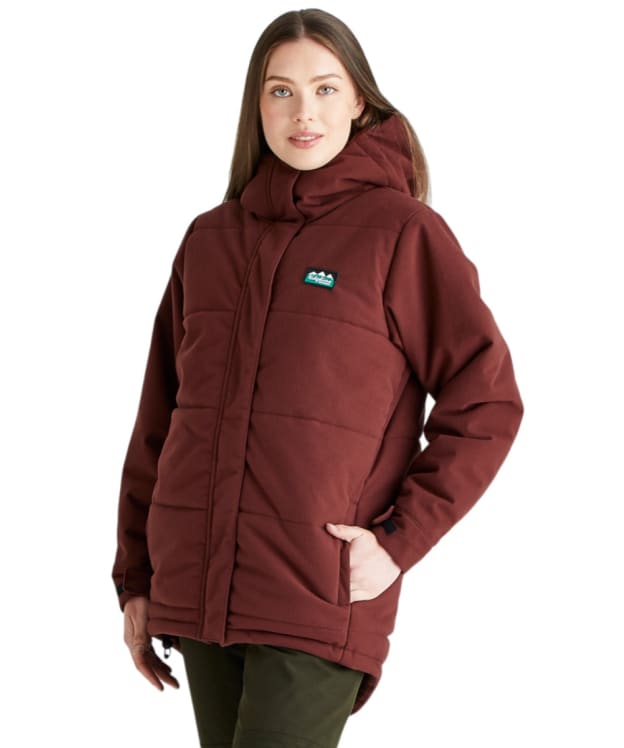 Women's Ridgeline Taiga Thermal Jacket - Oxblood