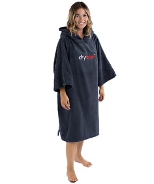 Dryrobe Organic Cotton Towel Robe V3 - Navy Blue