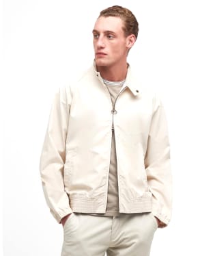 Men's Barbour Royston Cotton Casual Jacket - Rainy Day