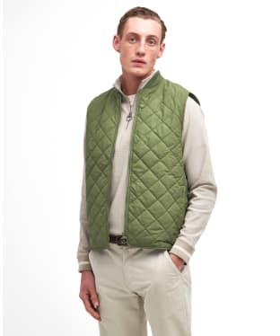 Men's Barbour Orton Quilted Gilet - Palm Leaf