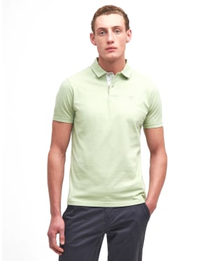 Men's Barbour Kirkhill Polo Shirt - Vintage Green