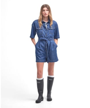 Women's Barbour Evelyn Playsuit - Authentic