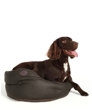 Barbour Wax Cotton Dog Bed 24" - Classic / Olive