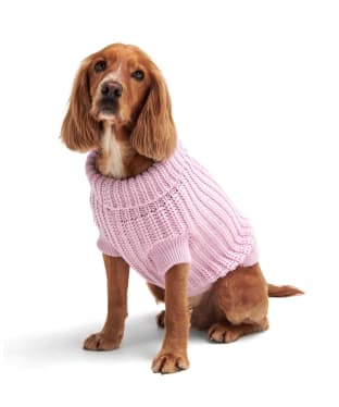 Barbour Saltburn Dog Jumper - Lavender Haze