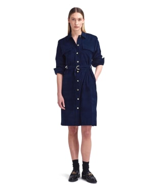 Women's Barbour Noelle Midi Dress - Navy