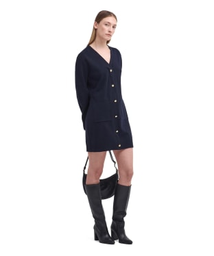 Women's Barbour Anita Knitted Dress - Navy