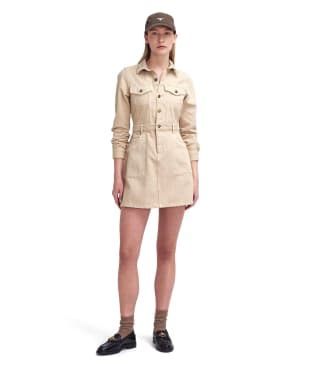 Women's Barbour Marnie Dress - White Pepper