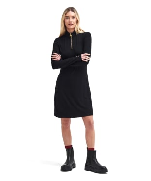 Women's Barbour International Hailey Dress - Black