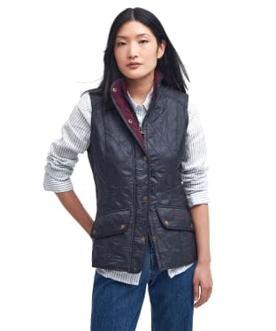 Women's Barbour Cavalry Gilet - Navy