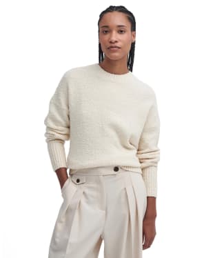 Women's Barbour Iris Knitted Jumper - Ecru