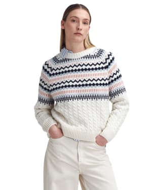 Women's Barbour Marnie Knitted Jumper - Ecru