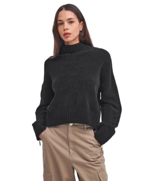 Women's Barbour International Milla Knitted Jumper - Black