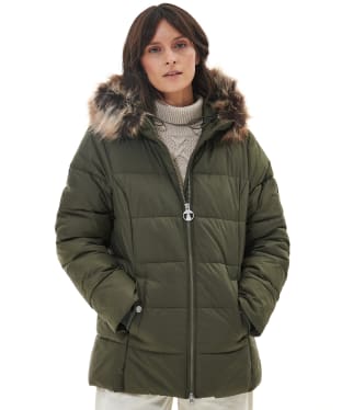 Women's Barbour Midhurst Quilted Jacket - Deep Olive