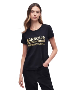 Women's Barbour International Originals Tee - Black