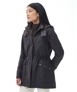 Women's Barbour Cannich Waxed Jacket - Rustic / Classic