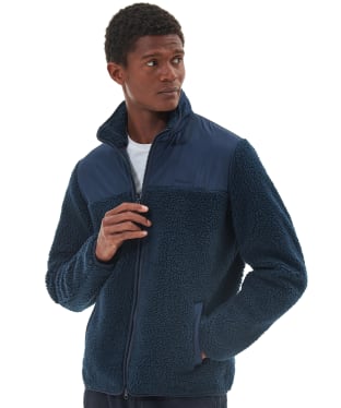 Men's Barbour Hobson Fleece Jacket - Navy