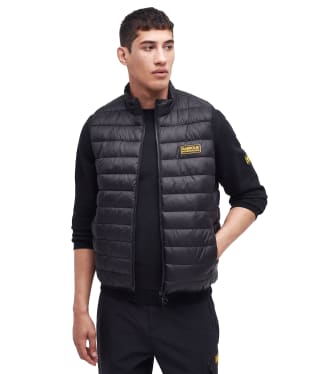 Men’s Barbour International Racer Reed Gilet - Black