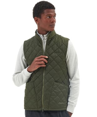 Men's Barbour Monty Gilet - Olive