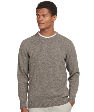 Men's Barbour Tisbury Crew Neck Sweater - Fog