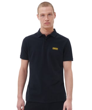 Men's Barbour International Essential Polo - Black