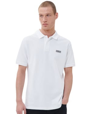 Men's Barbour International Essential Polo - White