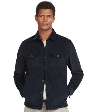 Men’s Barbour Cord Overshirt - Navy