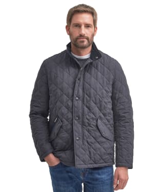 Men's Barbour Shoveler Quilted Jacket - Navy