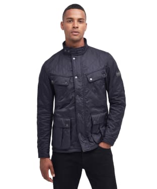 Men’s Barbour International Tourer Ariel Polarquilt Jacket - Navy