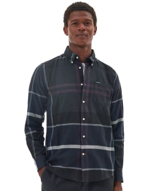 Men’s Barbour Dunoon Tailored Shirt - Black Slate