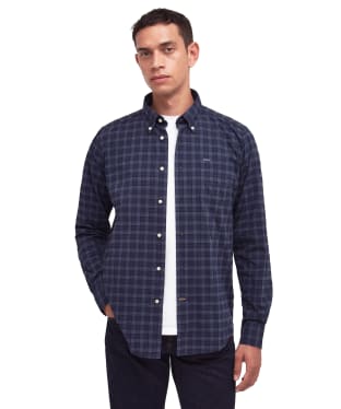 Men’s Barbour Lomond Tailored Shirt - Midnight Tartan