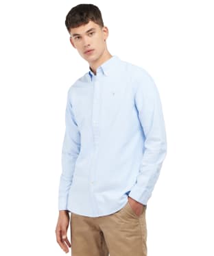 Men's Barbour Oxtown Tailored Shirt - Sky