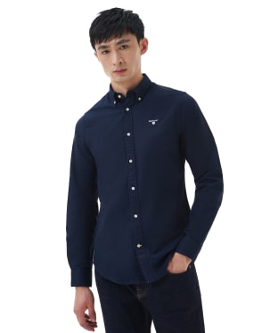 Men's Barbour Oxtown Tailored Shirt - Navy